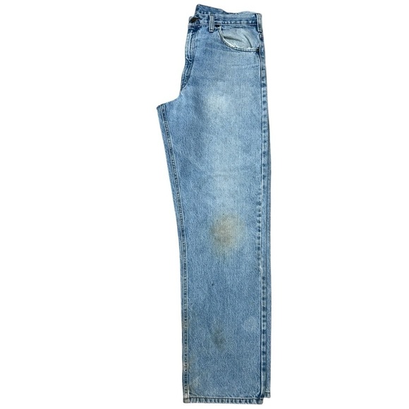 Vintage Carhartt Work-Worn Distressed Relaxed Fit Jeans Size 36x34 - Picture 13 of 14